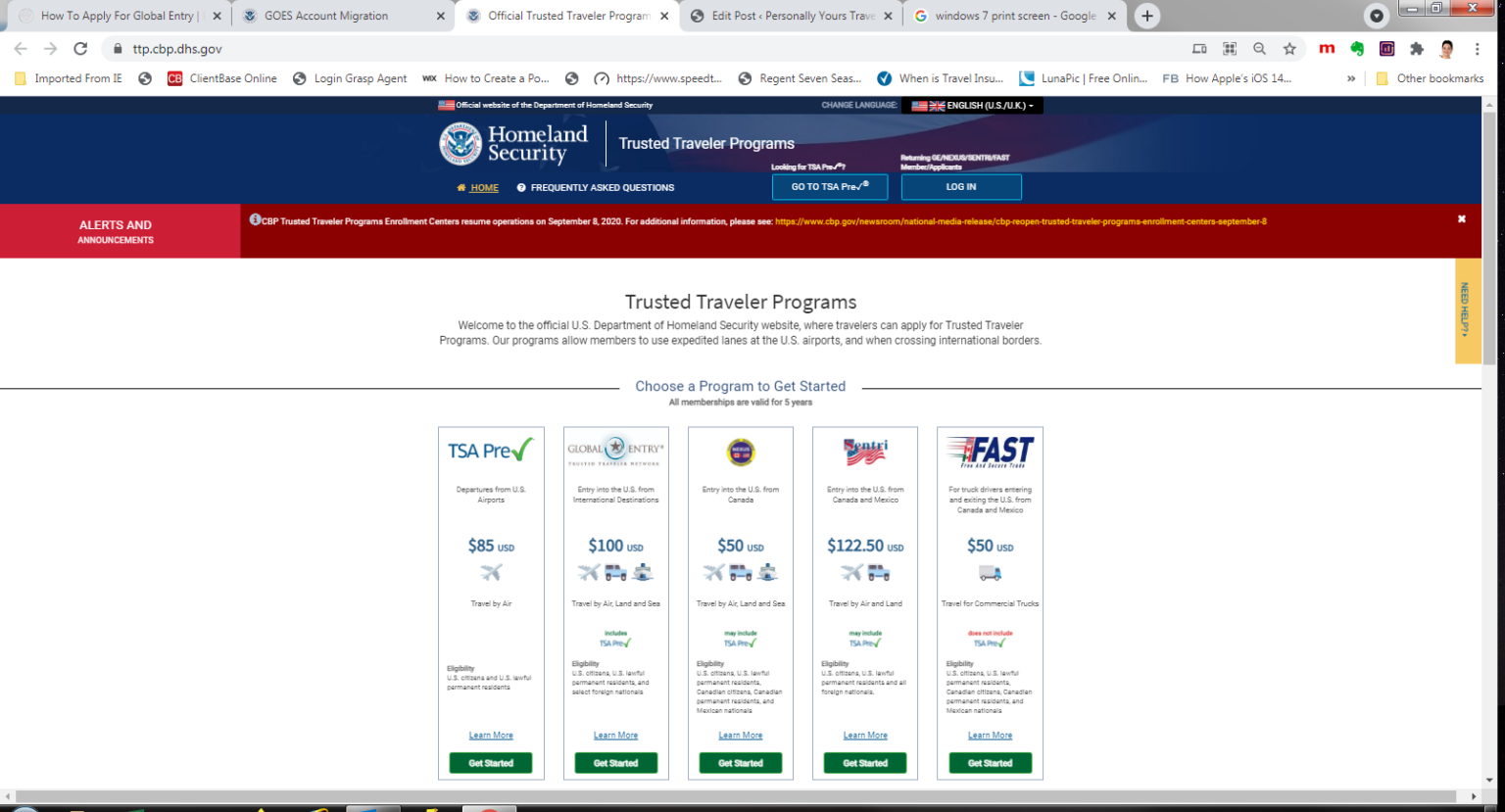 How To Apply For Global Entry - Personally Yours Travel